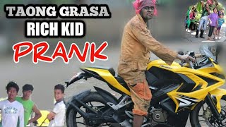 Taong Grasa Homeless  Richkid Prank  Laughtrip To Ninakaw Yung Motor  Original Prank Series [upl. by Elbon999]