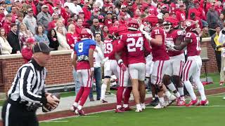 Oklahoma Football OU Spring Game Highlights [upl. by Namrac]