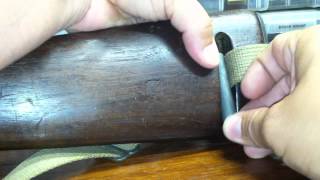 M1 Carbine Sling amp Oiler Installation [upl. by Simpson]