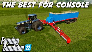 The Best Forage Wagon For Console  Farming Simulator 22 [upl. by Sarilda]