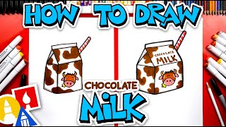 How To Draw Funny Chocolate Milk [upl. by Llennahs]