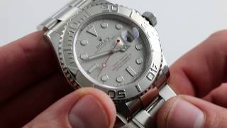 Rolex Oyster Perpetual YachtMaster 40 Ref 116622 Watch Review [upl. by Asiilanna]