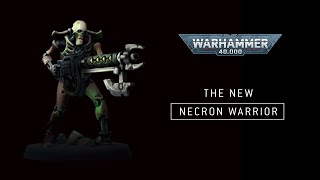 Warhammer 40000 The New Necron Warrior [upl. by Ennovyhc]