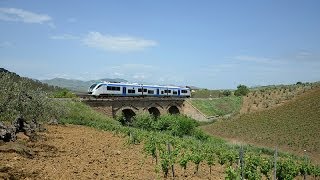 Treni sulla Palermo Trapani Via Castelvetrano [upl. by Nawd]