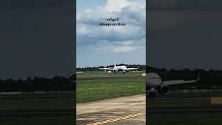 Always OTP indigo a320 landing airplane airlinepilot airplane travel aviation [upl. by Soulier]