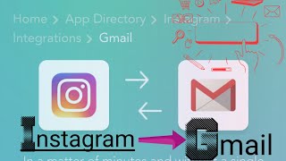 How to link your Instagram account to Gmail account [upl. by Anaira]