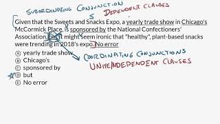 Subordination and Coordination  Praxis Core Writing  Khan Academy [upl. by Ahsi]