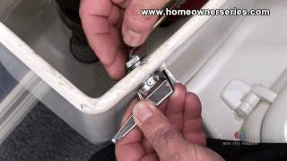 How to Fix a Toilet  Toilet Handle Replacement [upl. by Diamante]