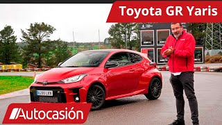 Toyota GR Yaris 2021 Prueba  Test  Review en español  Autocasión [upl. by Anahcra]