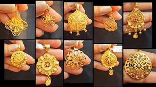 Latest Gold Pendant Designs 😍  Gold locket Designs  New locket Designs [upl. by Arakawa854]