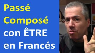 FRANCÉS PASSÉ COMPOSÉ CON VERBO ÊTRE  Curso de Francés Básico  Clase 25 [upl. by Aynotal]