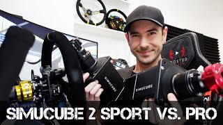 Simucube 2 Sport vs Pro  DRIVING TESTS  Which is Better Value [upl. by Nedry]