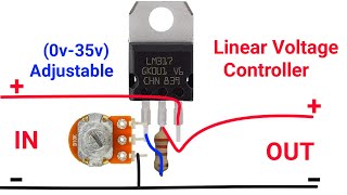 How to make Adjustable Voltage Regulator  DIY Voltage Controller circuit [upl. by Mcginnis]