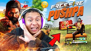 Pushpa x Free Fire 🔥 Jhukega Nahi Solo Vs Squad Gameplay  Tonde Gamer [upl. by Nenad276]