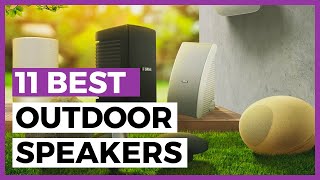 Best Outdoor Speakers in 2024  How to find your Outdoor speaker [upl. by Nairoc]