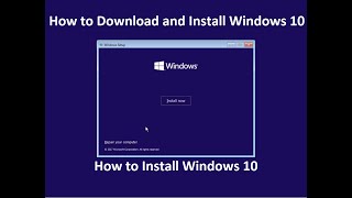 How to Download and Install Windows 10  How to Install Windows 10  Windows 10 Installation [upl. by Anson]