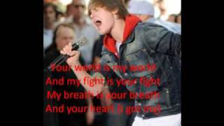 Justin Bieber One Time Lyrics [upl. by Grady]