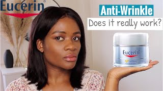 EUCERIN Q10 ACTIVE ANTIWRINKLE NIGHT CREAM Review  Detailed [upl. by Ibba]