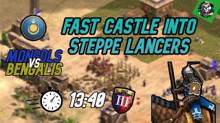 Mongols 1340 Fast Castle Lancers [upl. by Yecnahc108]