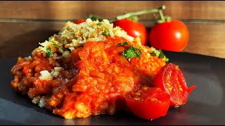 🇮🇹Вкуснейшее ризотто с томатами и сливками Итальянская кухня [upl. by Goles]