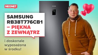 LODÓWKA SAMSUNG RB38T776CB1 – PIĘKNA Z ZEWNĄTRZ I DOSKONALE WYPOSAŻONA W ŚRODKU [upl. by Neysa]