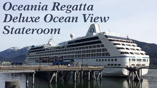 Oceania Regatta  Oceanview Stateroom 4050 Tour  Oceania Cruises [upl. by Ehcropal]