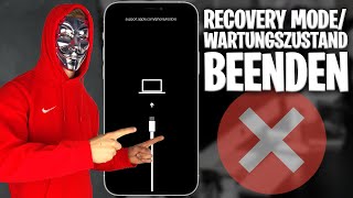 iPhone amp iPad Wartungszustand bzw Recovery Mode beenden Ohne Datenverlust [upl. by Eddi]