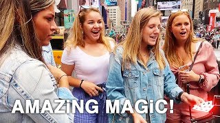 10 Street Magic Tricks in New York City  How To Magic [upl. by Xineohp]