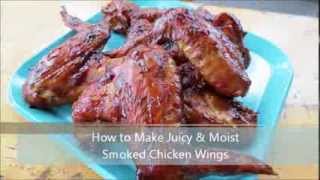 How to Smoke Chicken Wings  Masterbuilt Electric Smoker [upl. by Morgan]