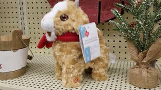 2021  PRODUCTS  Hobby Lobby Christmas Screaming Goat  Filmed by WWJ [upl. by Adnofal]