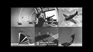 Hitting a Moving Target for World War 2 Bomber Gunners 1944  Restored [upl. by Nojed984]