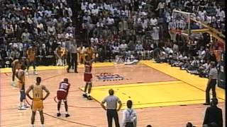 Lakers Vs Bulls 1991 NBA Finals Game 5 Part 2 [upl. by Baumann]