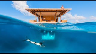 The Manta Resorts Underwater Room Pemba Island Zanzibar  Best Travel Destination [upl. by Mariellen]