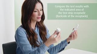 medisana MediTouch 2 connect  test strips [upl. by Ecirtnahc]