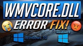 Fix WMVCoreDLL is Missing From Your Computer 2024 [upl. by Arivle160]