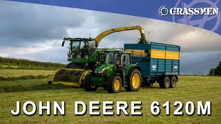 The John Deere 6120M Gets a Run Out at Speedy Farms [upl. by Ellatnahc]