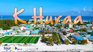 K Huraa Island Tour  Huraa  Maldives [upl. by Laband421]