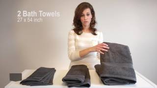 Utopia Premium 8 Piece Towel Set [upl. by Arramahs645]