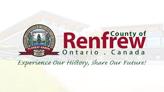 Renfrew County Council  County Council [upl. by Derte359]