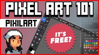 Pixel Art 101 Pixilart Tutorial [upl. by Akeber109]