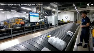 RFID Baggage Tracking Management solution [upl. by Leora77]