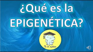 ¿Qué es la epigenética y por qué es importante [upl. by Daven]