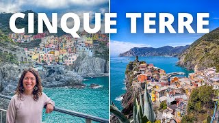 CINQUE TERRE IN ONE DAY 🇮🇹 Hiking the Sentiero Azzurro [upl. by Cullen]