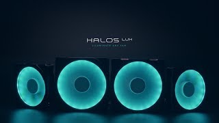 Phanteks Halos RGB Fan Frames [upl. by Nivra342]