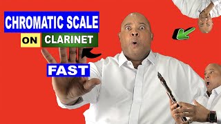 How to Play Chromatic Scale on Clarinet  Low E to 3rd Octave C [upl. by Afirahs494]