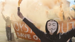 Blackpool Fans Fight Back  OYSTON OUT [upl. by Sou439]