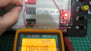 LM3914 3V voltmeter demonstration [upl. by Tessa]