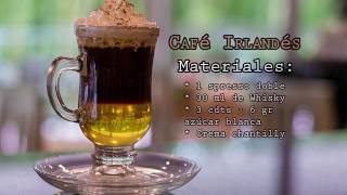 ¿Cómo preparar un café irlandés ¿How to make irish coffee [upl. by Hagan]