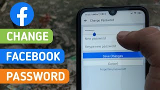 how to change Facebook password  Facebook ka password kaise change kare [upl. by Spieler]