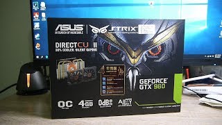 【Huan】 舊電腦升級顯卡的好選擇 ASUS STRIX GTX 960 4GD5測試 [upl. by Yole]